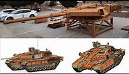 The M60A3 Turkiye tank was modernized with the new Roketsan MZK 105 mm turret