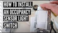 Occupancy Sensor Light Switch Installation