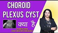 Choroid Plexus Cyst on Ultrasound explained by Gynaecologist Dr. Babita S Arora ||