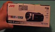 JVC HD EVERIO GZ-E200 UNBOXING: