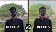 google pixel 5 vs google pixel 7 : camera comparison