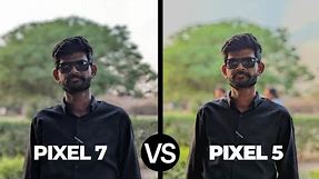 google pixel 5 vs google pixel 7 : camera comparison