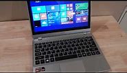 Acer V5-122P Mini Review - 11.6" IPS Ultraportable AMD A6