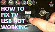 HOW TO FIX USB NOT WORKING ON TV || SAMSUNG TV USB JACK REPAIR
