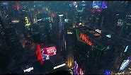 Cyberpunk 2077 Theme Live Wallpaper City SFX ASMR HD