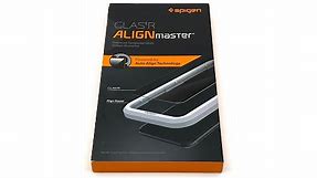 Spigen GLAStR Align Master Premium Tempered Glass Screen Protector for iPhone 11 Pro Max 📱