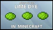 Minecraft Lime Dye: How To Get Lime Dye In Minecraft?