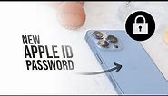 How to Create a New Apple ID Password on iPhone (tutorial)