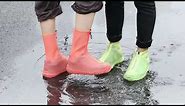 Silicone Waterproof Shoe Covers 2022 - Reusable Non-Slip Rain Overshoes