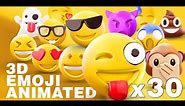 EMOJI 3D animated (After Effects template)