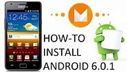Install Android Marshmallow 6.0.1 on Galaxy S2 GT-I9100 [Official]