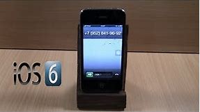 iPhone 4s with iOS 6 Incoming Call In 2021
