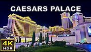 (4K HDR) Caesars Palace Las Vegas Walkthrough and Room Tour - 2023