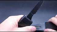 #48 Belt "GRIZZLY" Hidden steel knife - Self Defense. Buy in Europe