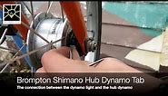 Brompton Shimano Hub Dynamo connection