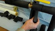 How to install valve insulation