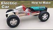 DIY Mini Electric Car - How to Make a Toy Car