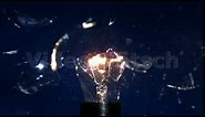 Slow Motion - Exploding Light Bulb - Explodierende Glühbirne - 2000 - 5000 fps