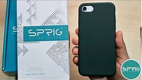 IPhone SE 2020 Sprig Back Cover/Case | Sprig Liquid Silicon Back Cover/Case For IPhone SE 2020📱