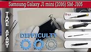 How to disassemble 📱 Samsung Galaxy J1 mini (2016) SM-J105