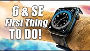 Apple Watch Series 6 & SE -First 10+ Things To Do! (Extra Hidden Features)