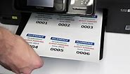 Smart Sign Sheet of Laser Printable Parking Permits,