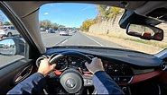 2021 Alfa Romeo Giulia Ti - POV Test Drive | 0-60