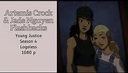 Artemis Crock and Jade Nguyen's Flashbacks - Young Justice Season 4