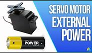 Arduino Servo Motor Supply with External Power