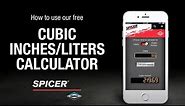 Cubic Inches to Liters Calculator
