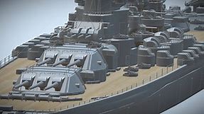 Battleship Yamato 3D Project Turntable - 3D model by creatordavis