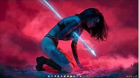 4K Neon Girl - Beautiful Live Wallpaper - Pink and Blue - Wallpaper Engine