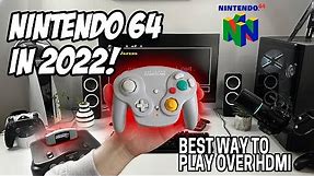 Best way to play Nintendo 64 on a HDTV in 2022 - Full Setup Overview