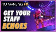 How to find the NEW Race and build your own Staff - No Mans Sky ECHOES