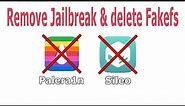 How To Remove Jailbreak (UnJailbreak) Any iPhone, iPad, iOS version