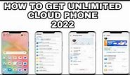 How To Get Cloud Phone For Free Latest App In 2022