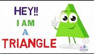 Objects with Triangle shape | Triangle Shape for kids | Learning Triangle Shape Names With Picture