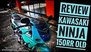 ReView Kawasaki Ninja 150 RR Old Hijau Tosca
