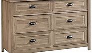 Sauder County Line Dresser, Salt Oak finish