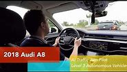 2019 Audi A8 Level 3 self-driving real world test