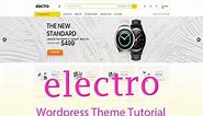 electro wordpress theme tutorial | how to create eCommerce website using electro theme