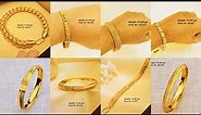 Mens Bracelets Gold 22k With Weight And Price| Light Weight Gold Bracelet designs #Nanis