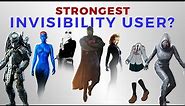 Strongest Invisibility users in the world