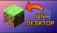 How To Get The New Minecraft Launcher On Your Desktop
