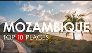 Top 10 Beautiful Places to Visit in Mozambique - Mozambique Travel Video
