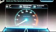 Comcast Xfinity Blast 105 Mbps Speed Test