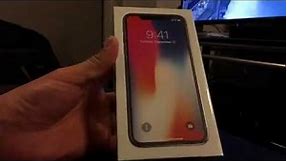 iPhone X - Unboxing - See what's inside the box