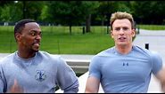 "On Your Left" Steve Rogers & Sam Wilson - Running Scene - Captain America: The Winter Soldier