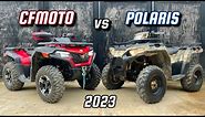 CFMOTO CFORCE 600 & 2023 Polaris Sportsman 570 Comparison