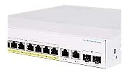 Cisco Business CBS350-8FP-2G Managed Switch | 8 Port GE | Full PoE | 2x1G Combo | Limited Lifetime Protection (CBS350-8FP-2G-NA)